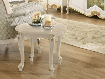 LA FENICE - Round wooden coffee table by CASA +39 - view 2
